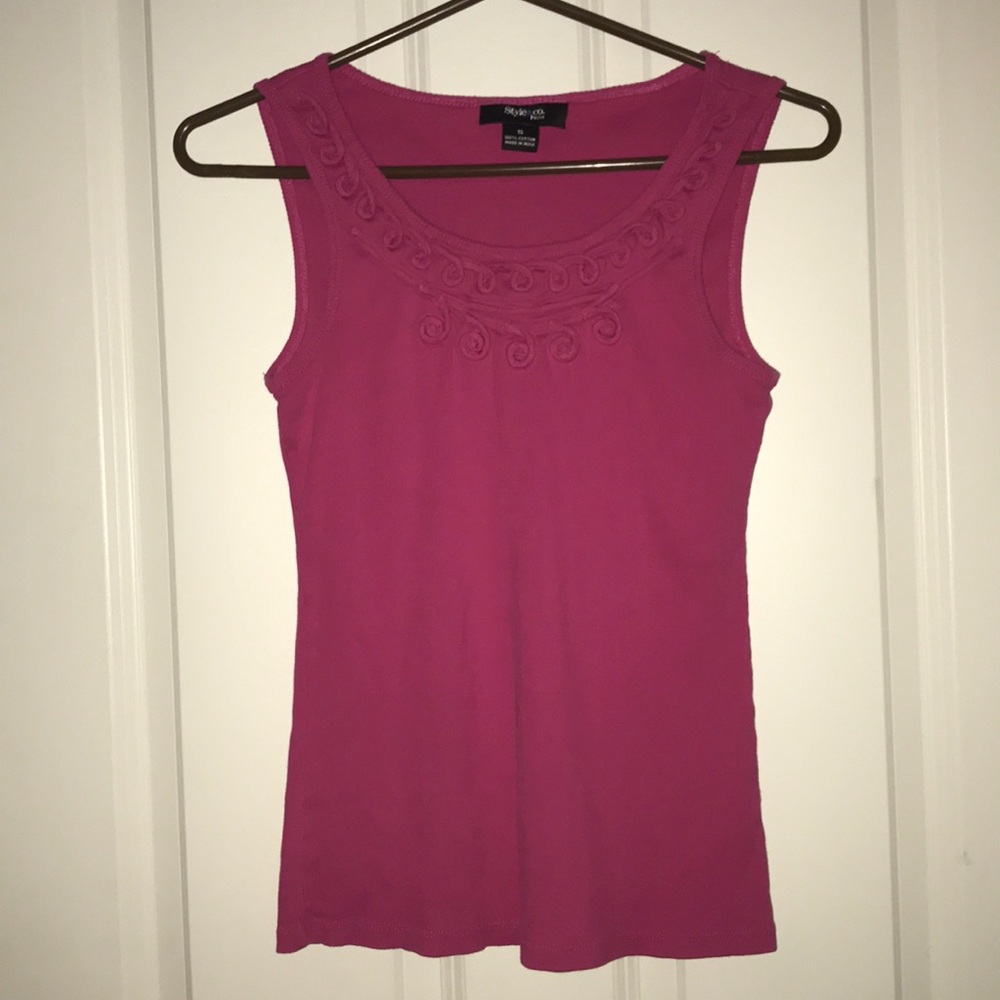 Pink top